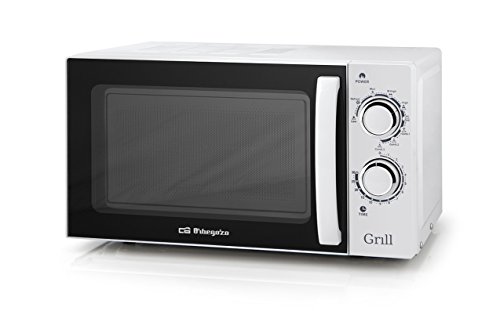 Orbegozo MIG 2030 - Microondas con grill (700 W de potencia, 20 L, grill de 900 W, 9 niveles de funcionamiento), color blanco Orbegozo MIG 2030 - Microondas con grill (700 W de potencia, 20 L, grill de 900 W, 9 niveles de funcionamiento), color blanco