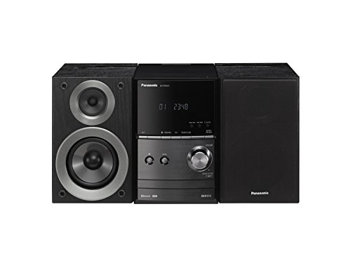 Panasonic SC-PM600 - Equipo De Sonido Para El Hogar (Tecnología Hi- Fi, 40W, Altavoces Bass Reflex, Remasterización USB, USB, CD, Radio FM/AM, MP3, Bluetooth)- Color Negro