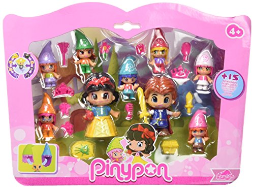 Pinypon Pack de Figuras Blancanieves y Siete enanitos (Famosa 700012750) Pinypon Pack de Figuras Blancanieves y Siete enanitos (Famosa 700012750)
