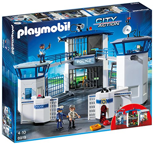 PLAYMOBIL City Action Comisaría de Policía con Prisión, a Partir de 5 Años (6919) PLAYMOBIL City Action Comisaría de Policía con Prisión, a Partir de 5 Años (6919)