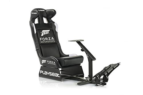 PLAYSEAT Forza Motorsport Pro Asiento de Carreras, Juventud Unisex, Negro PLAYSEAT Forza Motorsport Pro Asiento de Carreras, Juventud Unisex, Negro