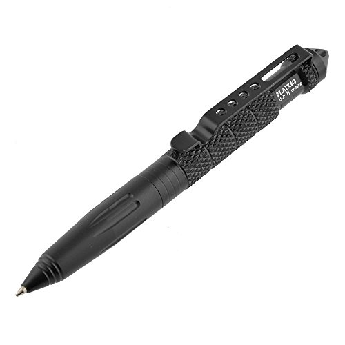 Relefree Bolígrafo Táctico Defensa Personal Tool Aluminio de la Aviación Antideslizante (Negro) Relefree Bolígrafo Táctico Defensa Personal Tool Aluminio de la Aviación Antideslizante (Negro)