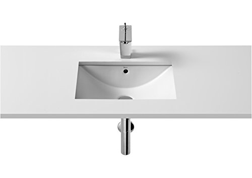 Roca A327114000 Colección Diverta - Lavabo Porcelana De Encimera o Bajo Encimera, Color Blanco Roca A327114000 Colección Diverta - Lavabo Porcelana De Encimera o Bajo Encimera, Color Blanco