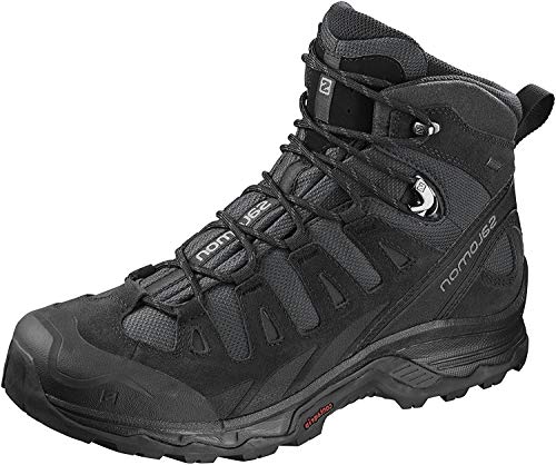 Salomon Quest Prime GTX, Zapatillas de Senderismo para Hombre, Gris (Phantom/Black/Quiet Shade), 43 1/3 EU