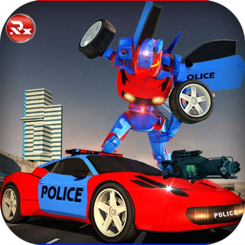 simulador de coche robot de policía