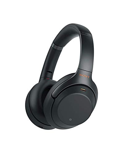 Sony WH1000XM3 - Auricular Noise Cancelling (Bluetooth, sonido adaptativo, compatible con Alexa y Google Assistant, 30h de batería, óptimo para trabajar en casa, llamadas manos libres), negro