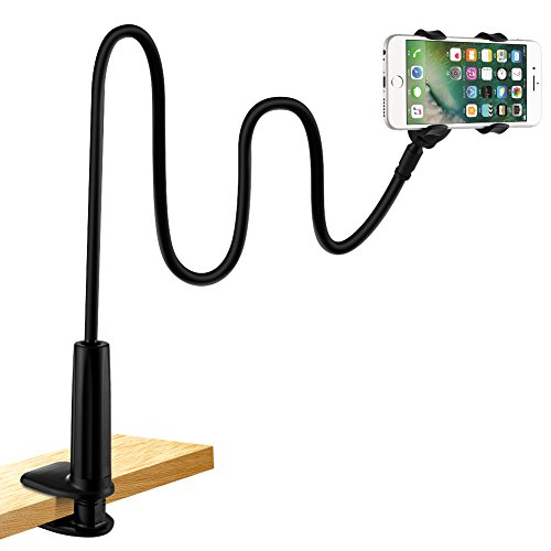 Soporte para teléfono móvil, lonzoth Teléfono Móvil Soporte Cuello de cisne Soporte universal Soporte para iPhone Smartphone Teléfono Móvil (Phone Stand|Black) Soporte para teléfono móvil, lonzoth Teléfono Móvil Soporte Cuello de cisne Soporte universal Soporte para iPhone Smartphone Teléfono Móvil (Phone Stand|Black)