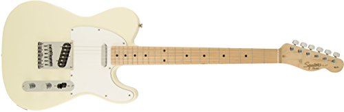 Squier de Fender - Guitarra eléctrica Squier Fender Affinity Telecaster para zurdos, con diapasón de arce - rubio caramelo