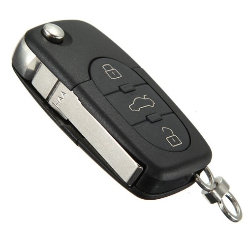SYG - Llave con mando a distancia de 3 botones para Audi A3/A4/A6/A8/TT/A2