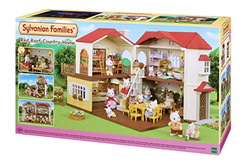 Sylvanian Families-La Grande Maison éclairée Casa con luces (EPOCH 5480), Paquete optimizado , color/modelo surtido Sylvanian Families-La Grande Maison éclairée Casa con luces (EPOCH 5480), Paquete optimizado , color/modelo surtido
