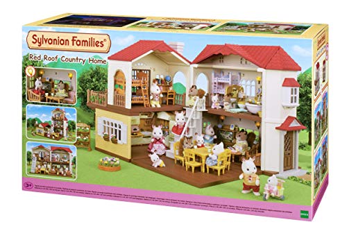 Sylvanian Families-La Grande Maison éclairée Casa con luces (EPOCH 5480), Paquete optimizado , color/modelo surtido