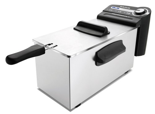 Taurus 973947000 Freidora, 2200 W, 4 kg, Negro/Acero Inoxidable Taurus 973947000 Freidora, 2200 W, 4 kg, Negro/Acero Inoxidable