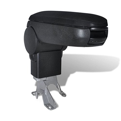 vidaXL 150002 - Reposabrazos para coche, color negro vidaXL 150002 - Reposabrazos para coche, color negro
