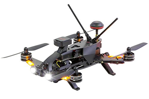 Walkera 15004660 – Runner 250 Pro Racing de Quadcopter RTF – FPV de dron con cámara Full HD, GPS, OSD, batería, Cargador y Control Remoto Devo 7