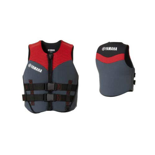 Yamaha – Chaleco Salvavidas de Neopreno Wave Runner para Adulto Flotante de Mujer, Gris, X-Large Yamaha – Chaleco Salvavidas de Neopreno Wave Runner para Adulto Flotante de Mujer, Gris, X-Large