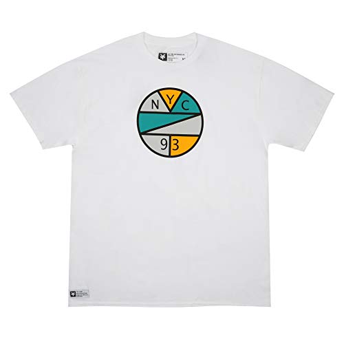 Zoo York NYC Sphere Camiseta, Blanco (White Wht), XX-Large para Hombre