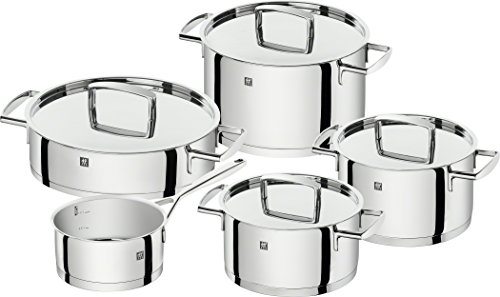 Zwilling - Batería de cocina, acero inoxidable, gris brillante Zwilling - Batería de cocina, acero inoxidable, gris brillante