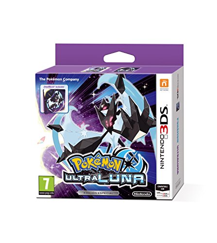 3DS Pokémon Ultraluna Edición Especial Steelbook