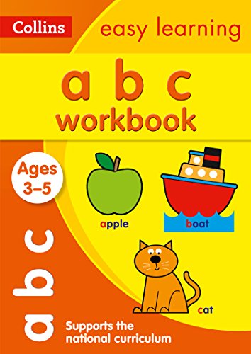 ABC Workbook Ages 3-5: Ideal for Home Learning (Collins Easy Learning Preschool)