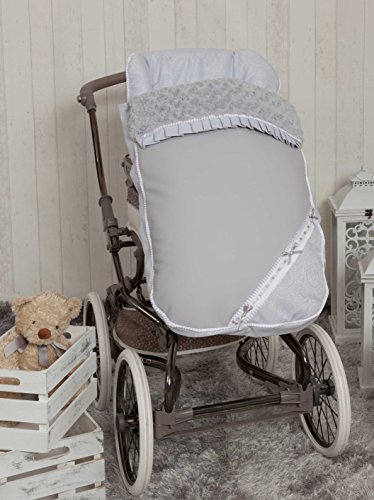 Babyline Bombón - Saco para silla de paseo, color gris Babyline Bombón - Saco para silla de paseo, color gris