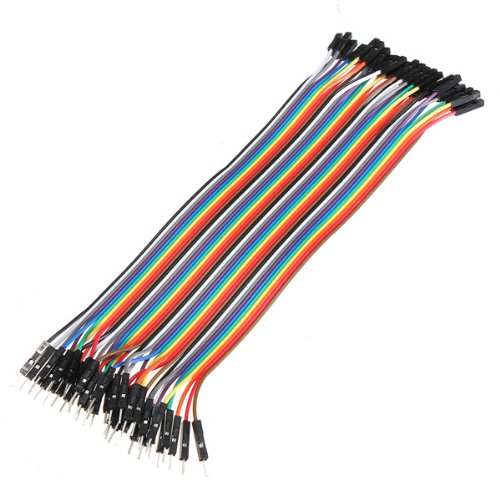 Bheema 40 cables de puente macho a hembra para Arduino, 20 cm