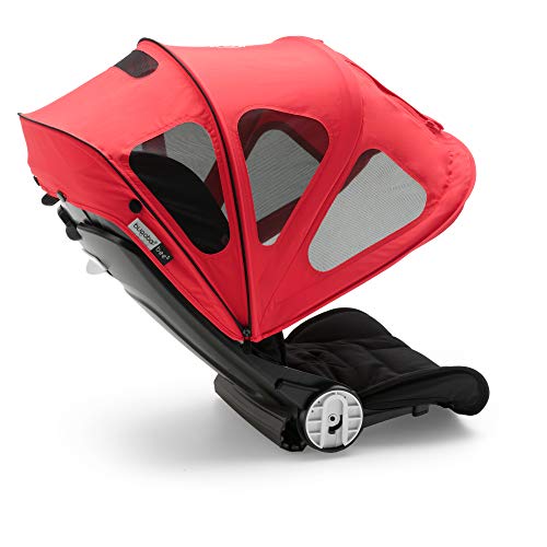 Bugaboo Bee Breezy - Toldo para sol, color rojo neón Bugaboo Bee Breezy - Toldo para sol, color rojo neón