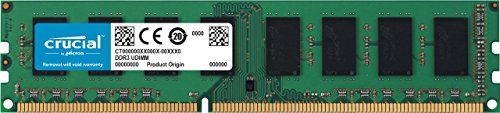 Crucial CT51264BD160BJ - Memoria RAM de 4 GB (DDR3L, 1600 MT/s, PC3L-12800, Single Rank, DIMM, 240-Pin)