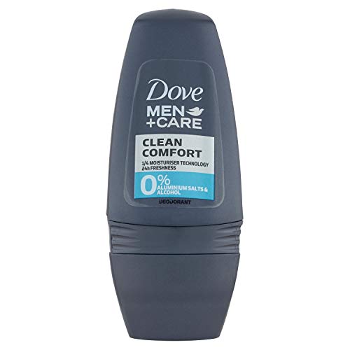 Dove Men Clean Comfort 0 Aluminium Deo Roll-On - 50 ml
