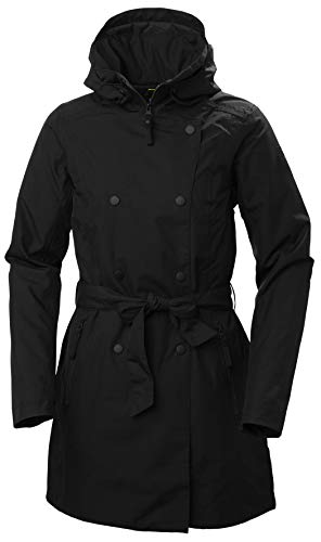 Helly Hansen Welsey II Aislado Impermeable Gabardina Chaqueta De Invierno, Mujer, Black, L