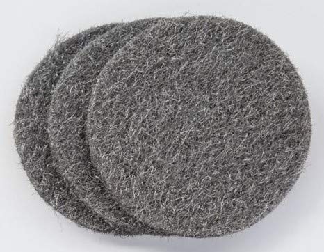 JUEGO de 3 DISCOS para la cristalización y abrillantado de pavimentos de mármol, terrazo, piedra, etc. con máquina abrillantadora doméstica con 3 platos de ø 12 cm. JUEGO de 3 DISCOS para la cristalización y abrillantado de pavimentos de mármol, terrazo, piedra, etc. con máquina abrillantadora doméstica con 3 platos de ø 12 cm.