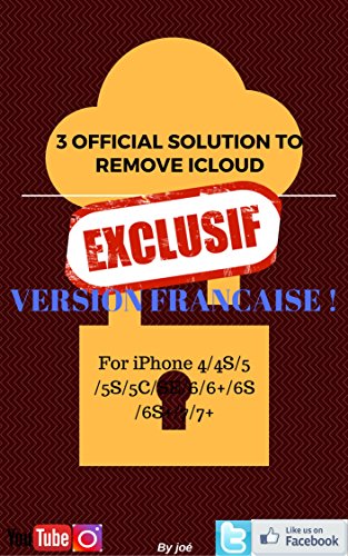 Les 3 solution pour supprimer iCloud d'un iPhone  (French Edition)