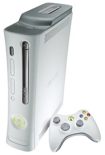 Microsoft Xbox 360 Pro Console, 60 GB & HDMI-Connection - juegos de PC (60 GB & HDMI-Connection, IBM PowerPC, 512 MB, 60 GB, DVD, 309 x 258 x 83 mm) Blanco