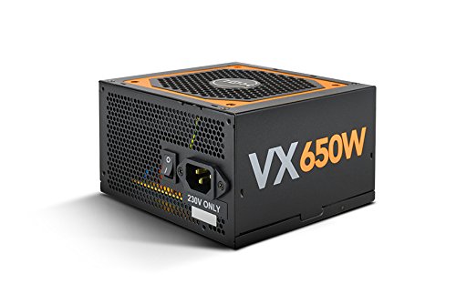 Nox NXURVX650BZ Urano VX 650W Bronze - Fuente de Alimentación (650 W), Color Negro Nox NXURVX650BZ Urano VX 650W Bronze - Fuente de Alimentación (650 W), Color Negro