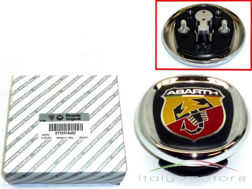 Original Fiat Grande Punto Abarth trasero Emblema – 735516492