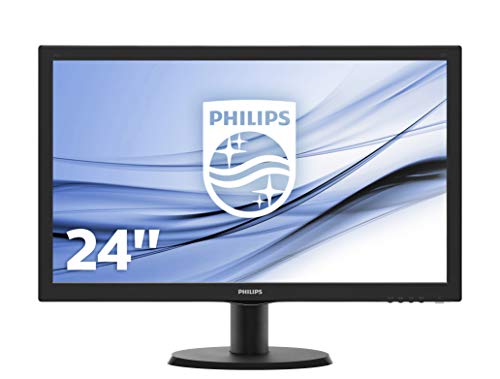 Philips 223V5LSB/00 - Monitor de 21,5" (Full HD, SmartContrast), Color Negro