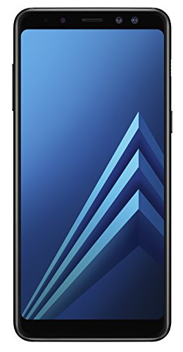 Samsung Galaxy A8 (2018) - Smartphone de 5.6" (SIM Única, 4G, memoria interna de 32 GB, RAM de 4 GB, cámara de 16 MP, Android), color negro