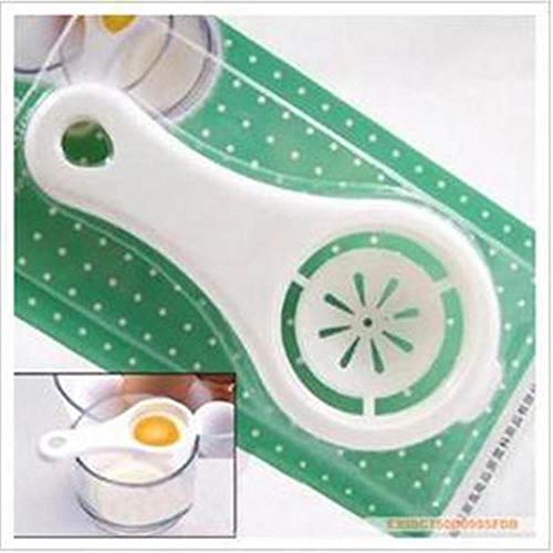 -Alta corte separador de albúmina de huevo cocina tarjeta de la ampolla ayudante,14 cm * 6.5 cm cierres de plástico fino