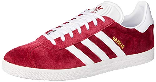 Adidas Gazelle, Zapatillas para Hombre, Rojo (Collegiate Burgundy/Footwear White/Footwear White 0), 43 1/3 EU