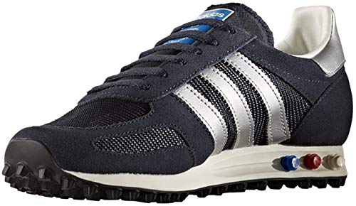 Adidas Originals LA Trainer OG Hombres (UK 4 US 4.5 EU 36 2/3, Legink/msilver/Navy BB1208)