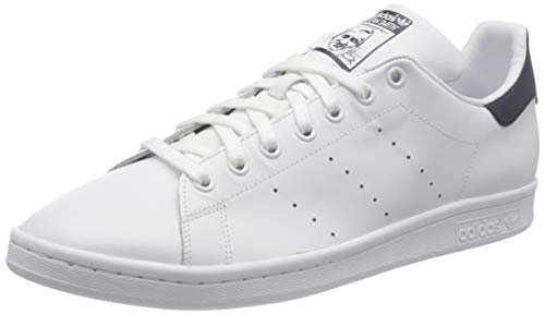 adidas Originals Stan Smith Zapatillas de Deporte Unisex adulto, Blanco (Core White/Running White/New Navy), 41 1/3 EU (7.5 UK)