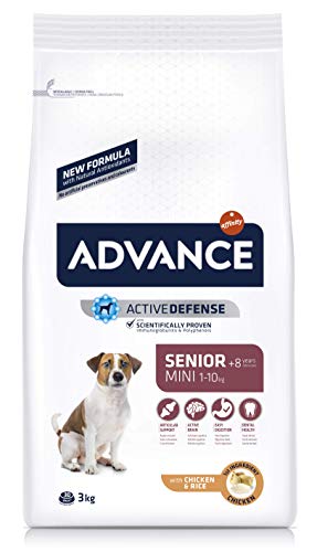 Advance Senior Mini - Pienso para Perros de Edad Avanzada de Razas pequeñas - 3 kg Advance Senior Mini - Pienso para Perros de Edad Avanzada de Razas pequeñas - 3 kg