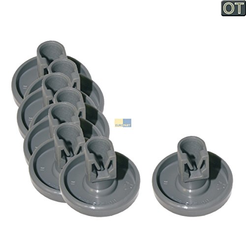 AEG 50286965004 - Cesta con ruedas para lavavajillas (8 piezas)