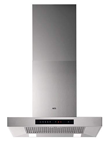 AEG DBB5660HM Campana extractora de pared, 60 cm, 4 velocidades, Potencia hasta de 779 m3/h, Nivel de ruido 55 dB(A), Luces LED, Sincronización automática con placa compatible, Inox, Clase A AEG DBB5660HM Campana extractora de pared, 60 cm, 4 velocidades, Potencia hasta de 779 m3/h, Nivel de ruido 55 dB(A), Luces LED, Sincronización automática con placa compatible, Inox, Clase A