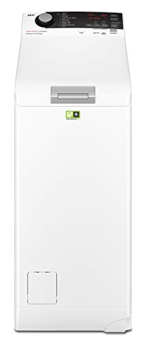 AEG L7TBE721 Lavadora de Libre Instalación, Carga Superior, 7 Kg / 1200 rpm, 10 Programas + Vapor, Programa Rápido, Inicio Diferido, Autoposicionamiento Tambor, Apertura Suave, LCD, Blanca, A+++-10% AEG L7TBE721 Lavadora de Libre Instalación, Carga Superior, 7 Kg / 1200 rpm, 10 Programas + Vapor, Programa Rápido, Inicio Diferido, Autoposicionamiento Tambor, Apertura Suave, LCD, Blanca, A+++-10%