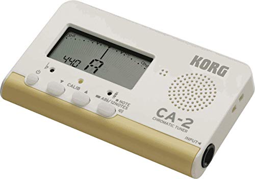 Afinador digital cromático Korg CA-2 para instrumentos de cuerda e instrumentos de viento