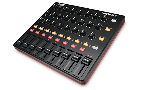 Akai Professional MIDIMIX - Mezclador controlador MIDI USB para Ableton, DAW y efectos virtuales, ligero y portátil Akai Professional MIDIMIX - Mezclador controlador MIDI USB para Ableton, DAW y efectos virtuales, ligero y portátil