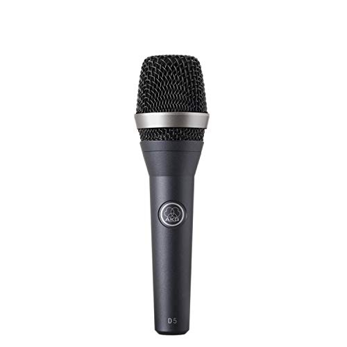 AKG D5 - Micrófono dinámico (para voz, de mano), color negro
