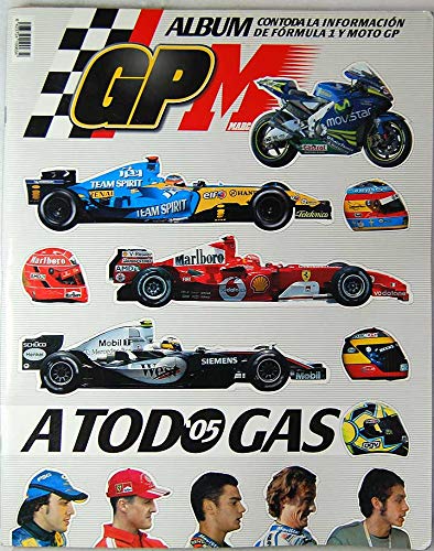 Album de cromos A Todo Gas Fórmula 1 y Moto GP. Marca. Vacío