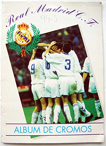 Album de Cromos Real Madrid C.F. 1994-95 (incompleto)