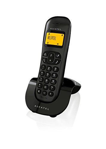 Alcatel ALC31C250N - Teléfono Fijo inalámbrico, Color Negro